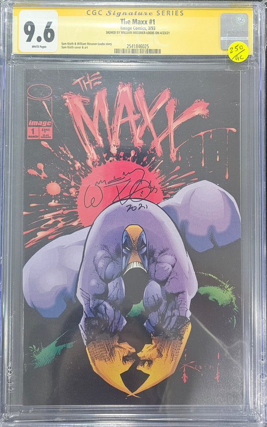 The Maxx 1 CGC 9.6