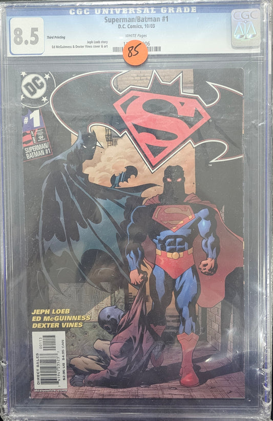 Superman/ Batman 1 CGC 8.5