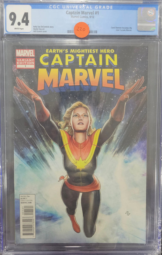 Captain Marvel 1 CGC 9.4