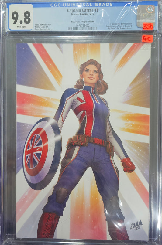Captain Carter 1 CGC 9.8