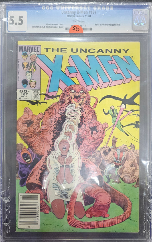 Uncanny X-Men 187 CGC 5.5