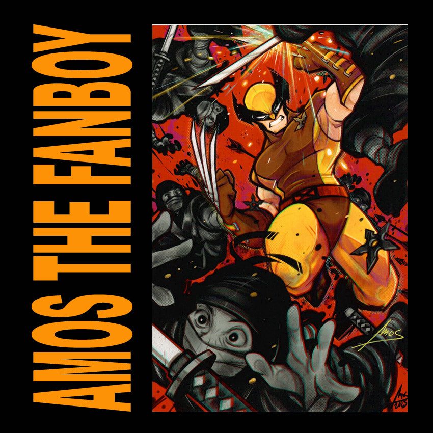 AMOS THE FANBOY Art Prints