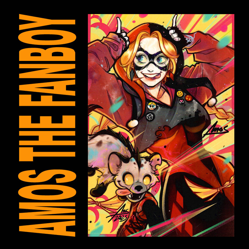 AMOS THE FANBOY Art Prints