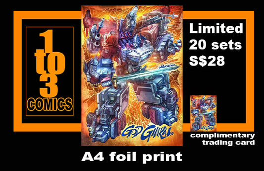 REDCODE Exclusive Art Print Foil Set