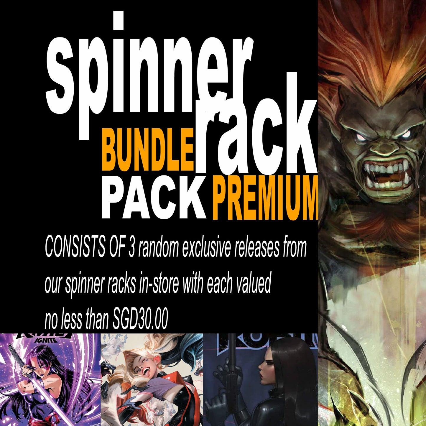 [PROMO] Bundle Packs 123 Spinner Racks