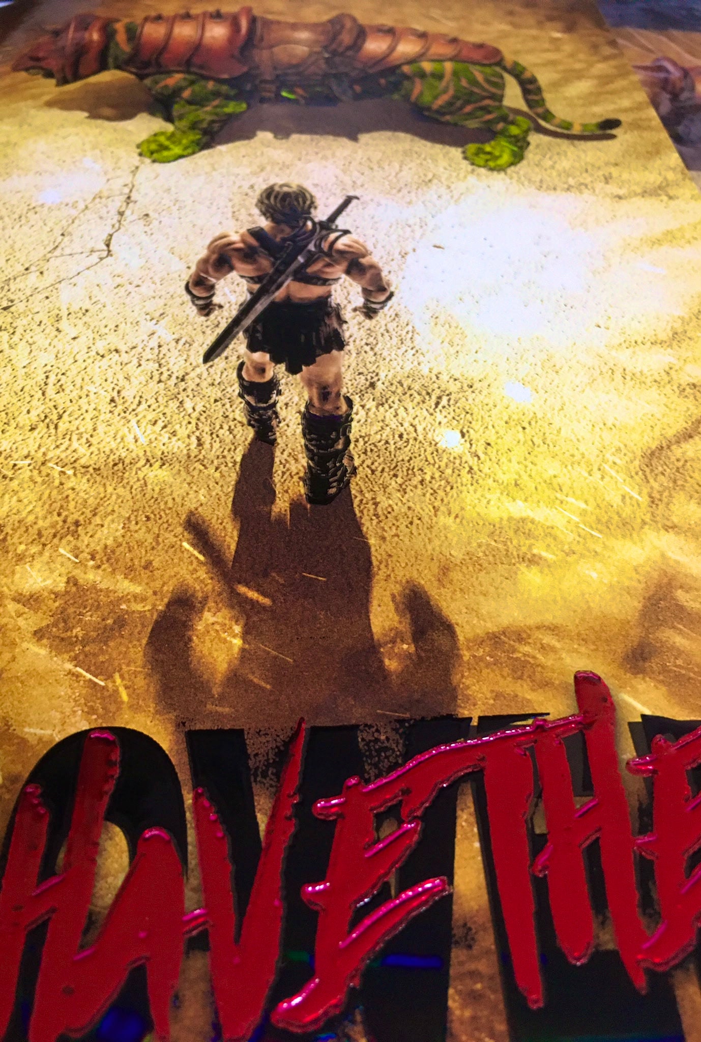 Orbit: History of Film - He-Man and the Masters of the Universe Ultraraw26 Akira Homage SPOT FOIL/Varnish
