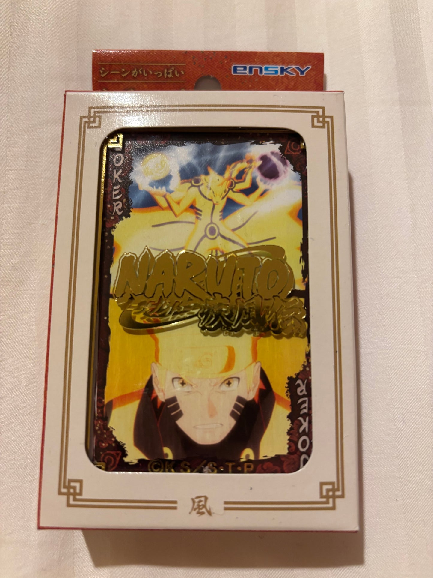 Official Anime Themed Playing Cards