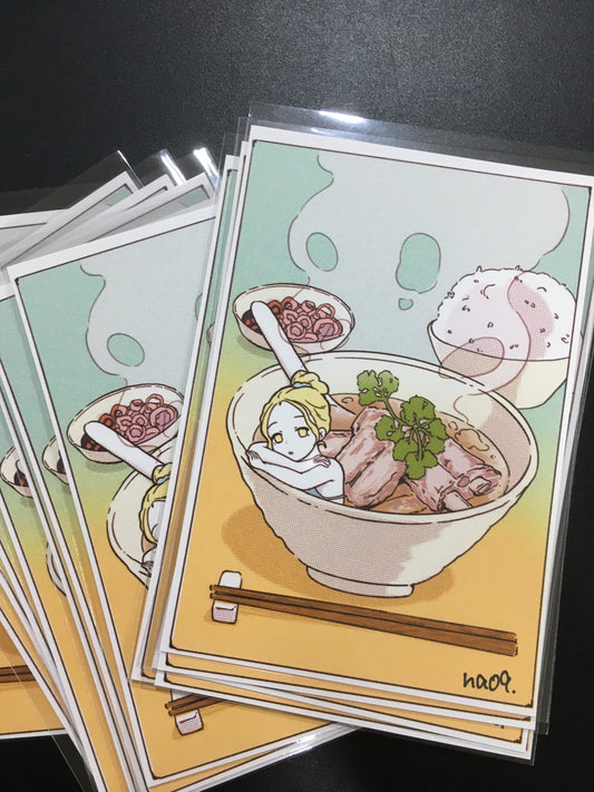 NADESHIKO Exclusive Singapore Onsen Girls Art Prints