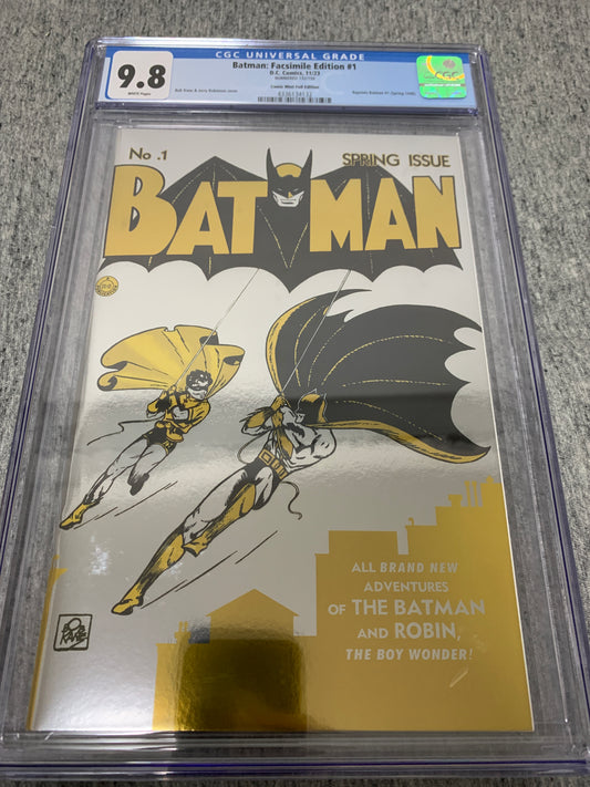 Batman: Facsimile Edition #1 CGC 9.8