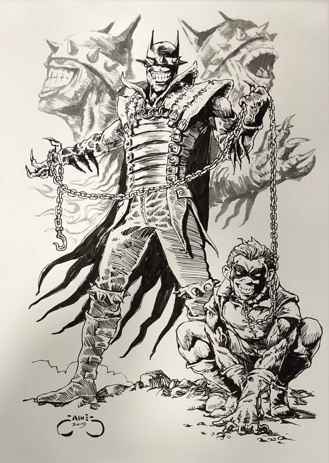 Batman Who Laughs by James Leong