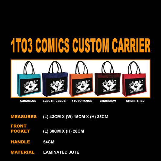 1to3 Comics Custom Shopping Carrier