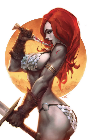DIE!NAMITE 1 IVAN TAO RED SONJA VIRGIN variant