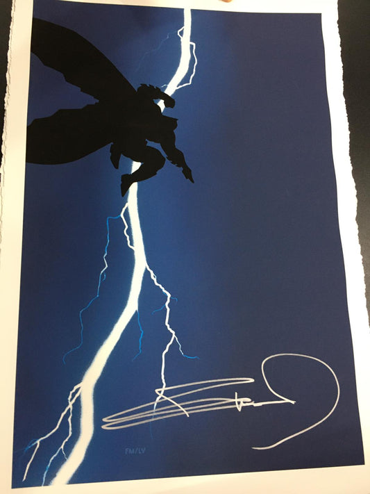 Batman Dark Knight Returns Canvas Print by Frank Miller (signed)