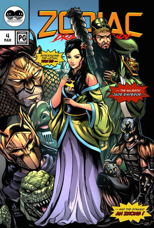 Zodiac: Dragon's Fury 4 Kang Jing Homage variant