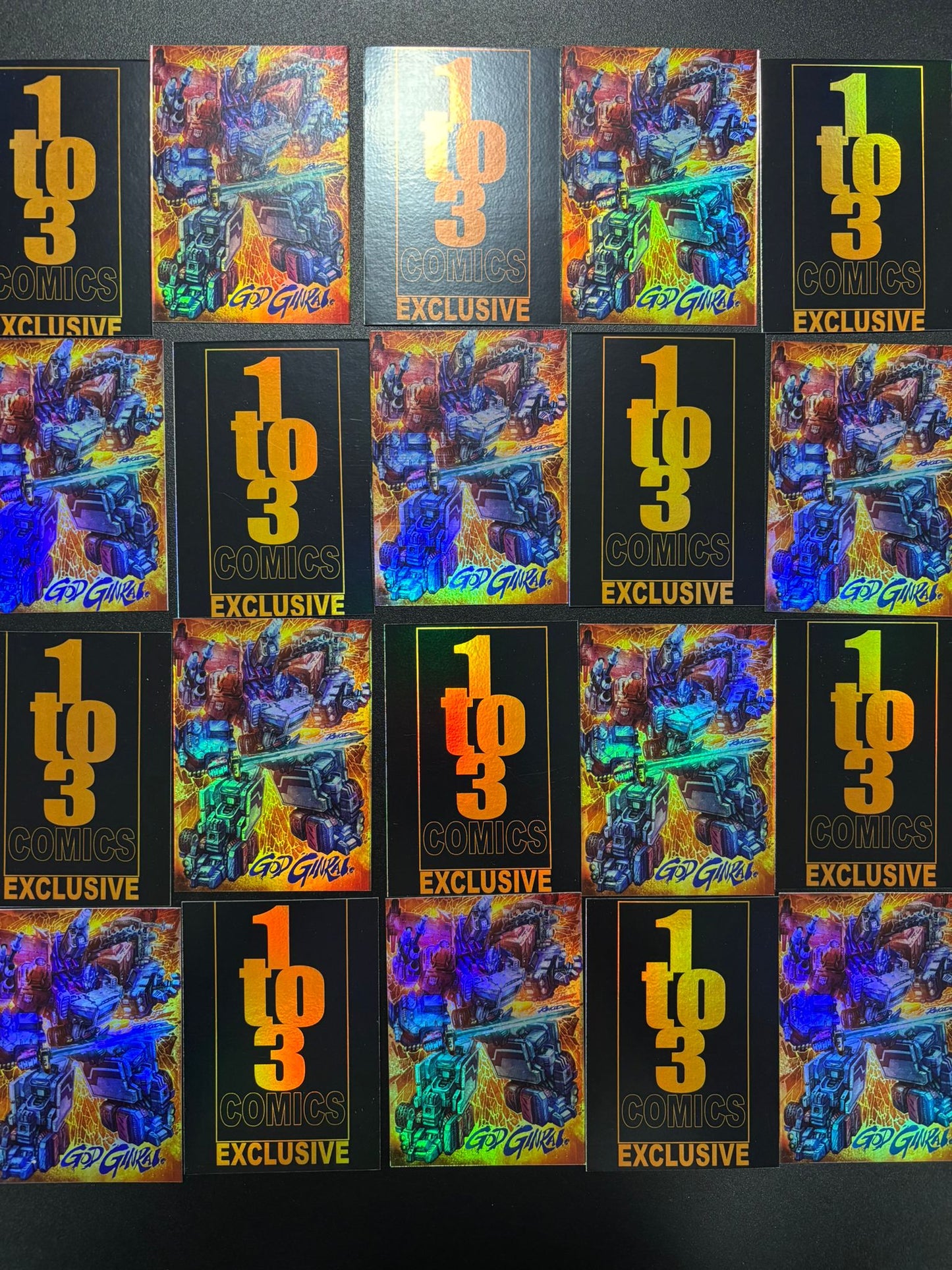 REDCODE Exclusive Art Print Foil Set