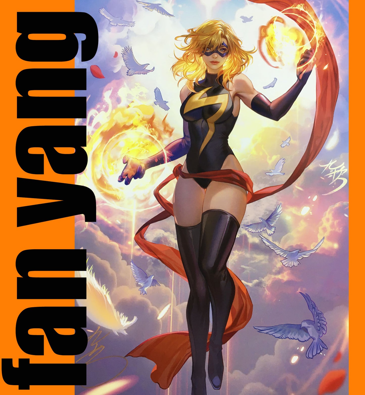 Fan Yang Signed Giant-sized Art Prints with COA